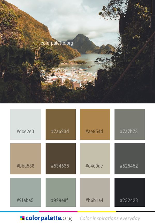 Body Of Water Sky Color Palette
