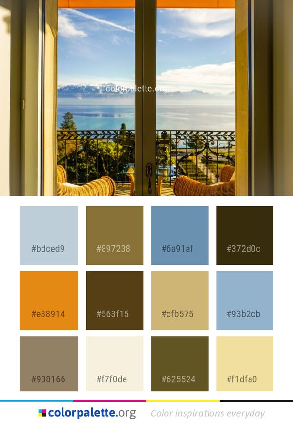 Property Sky Window Color Palette