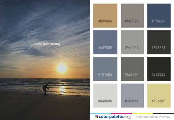 Sky Horizon Sea Color Palette