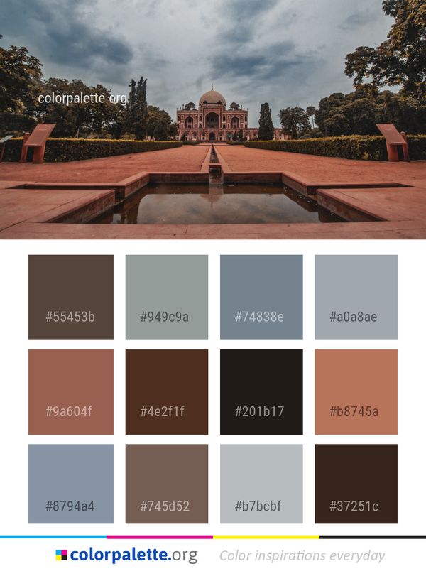 Sky Landmark Historic Site Color Palette