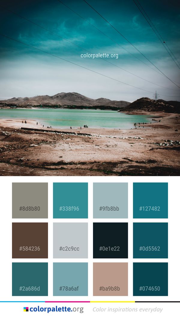 Sky Sea Horizon Color Palette