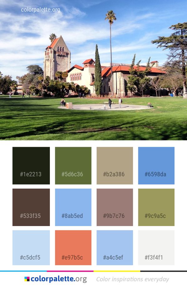 Sky Estate Campus Color Palette