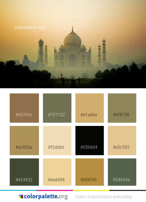 Landmark Historic Site Dome Color Palette