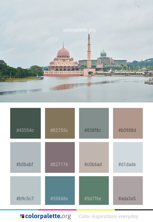 Landmark Sky Tourist Attraction Color Palette