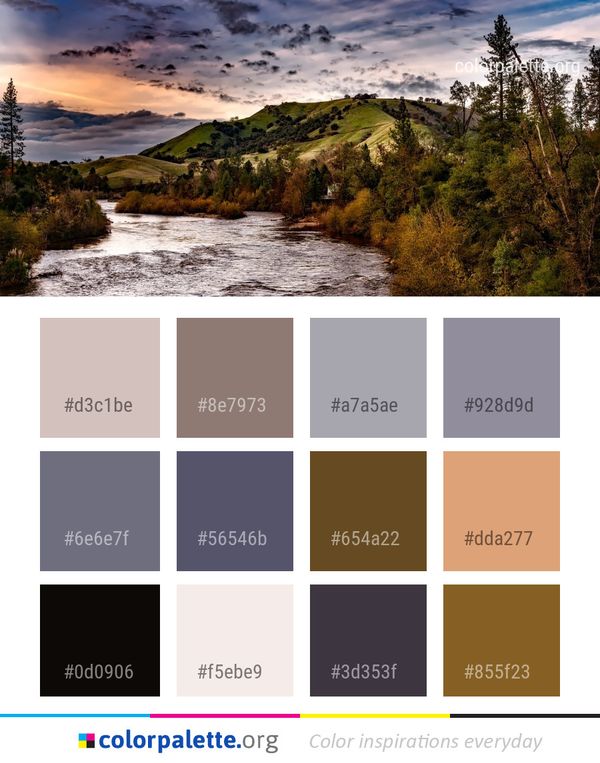 Nature Sky Wilderness Color Palette