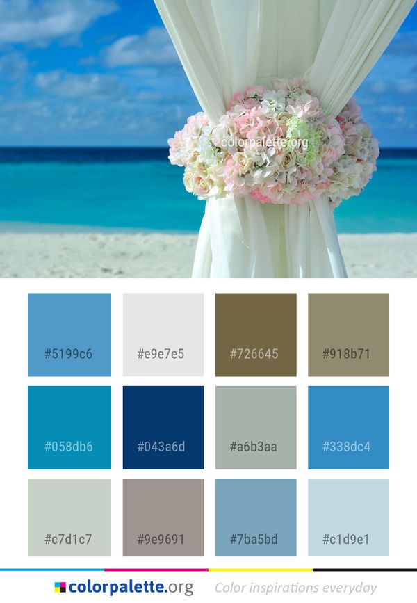Flower Pink Bouquet Color Palette