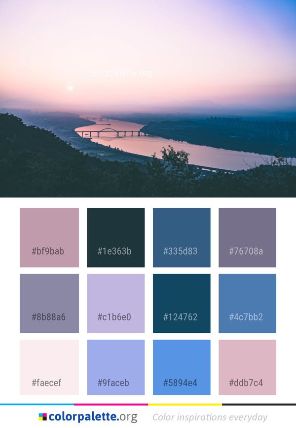 Sky Horizon Sea Color Palette