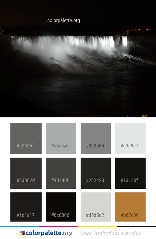 Water Nature Body Of Color Palette