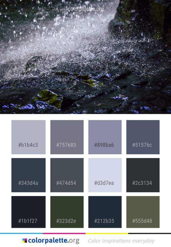 Water Nature Resources Color Palette