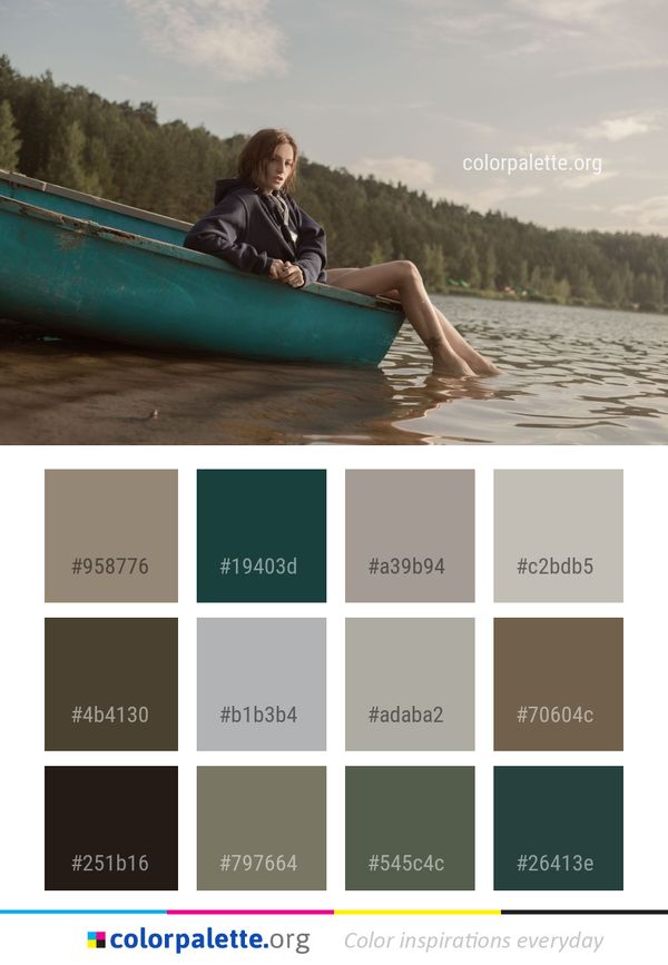 Water Transportation Boats And Boating Equipment Supplies Color Palette