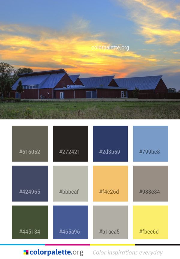 Sky Cloud Home Color Palette