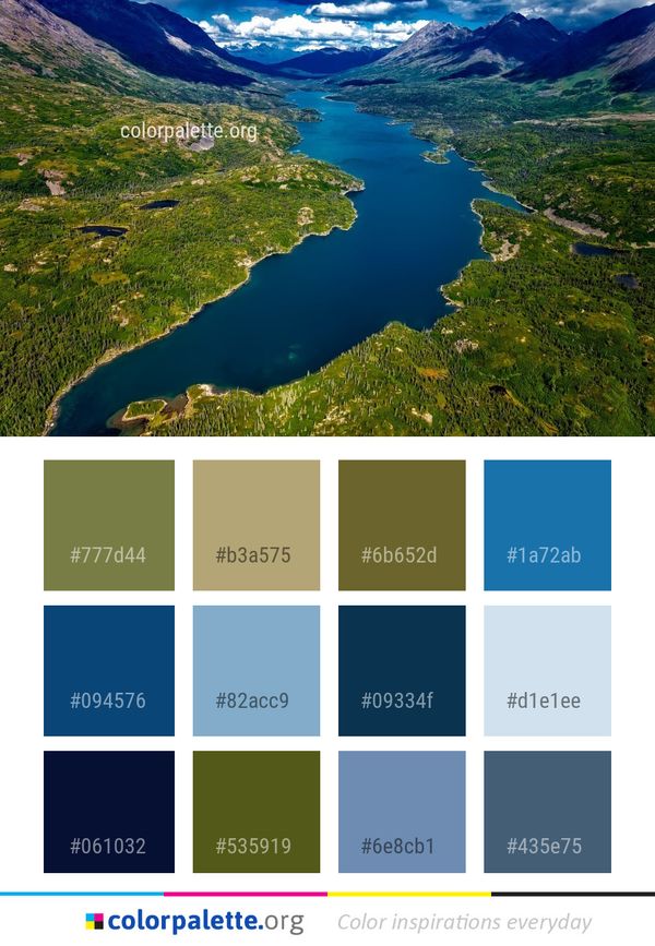 Tarn Nature Reserve Wilderness Color Palette