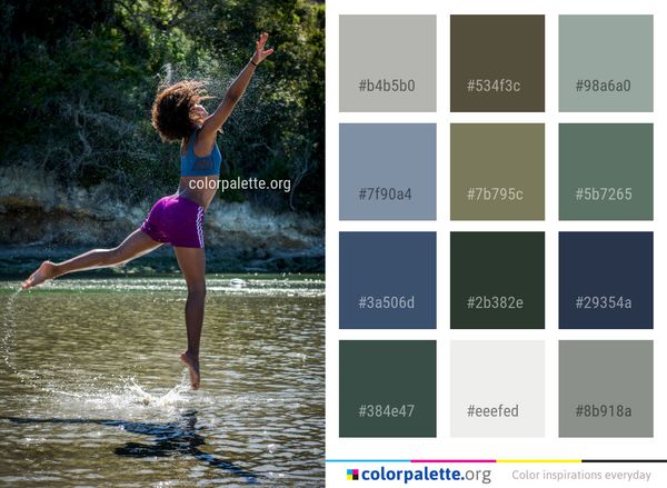 Water Nature Fun Color Palette