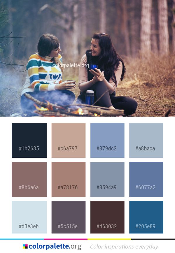 Nature Photograph Vertebrate Color Palette