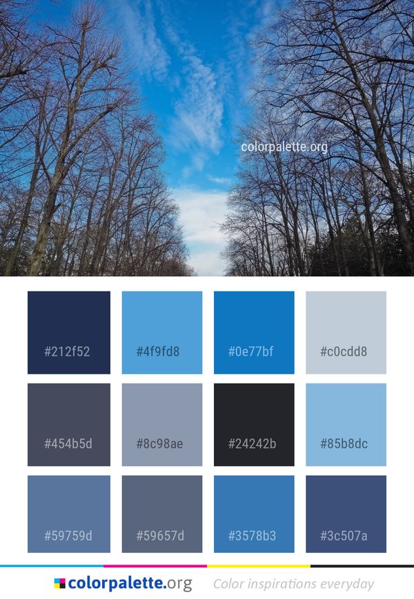 Sky Cloud Blue Color Palette