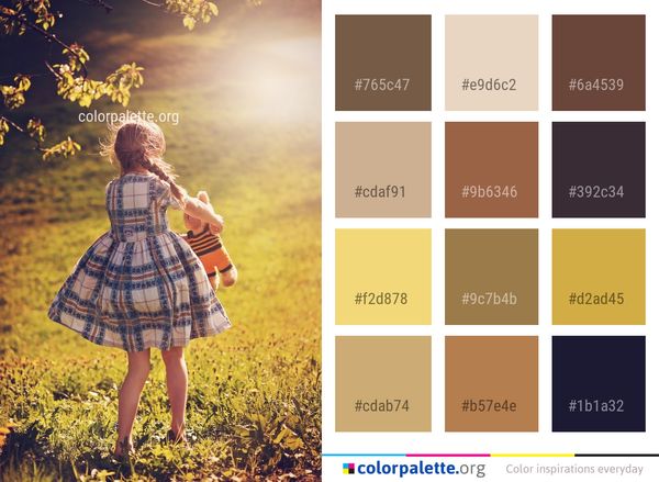 Clothing Nature Yellow Color Palette