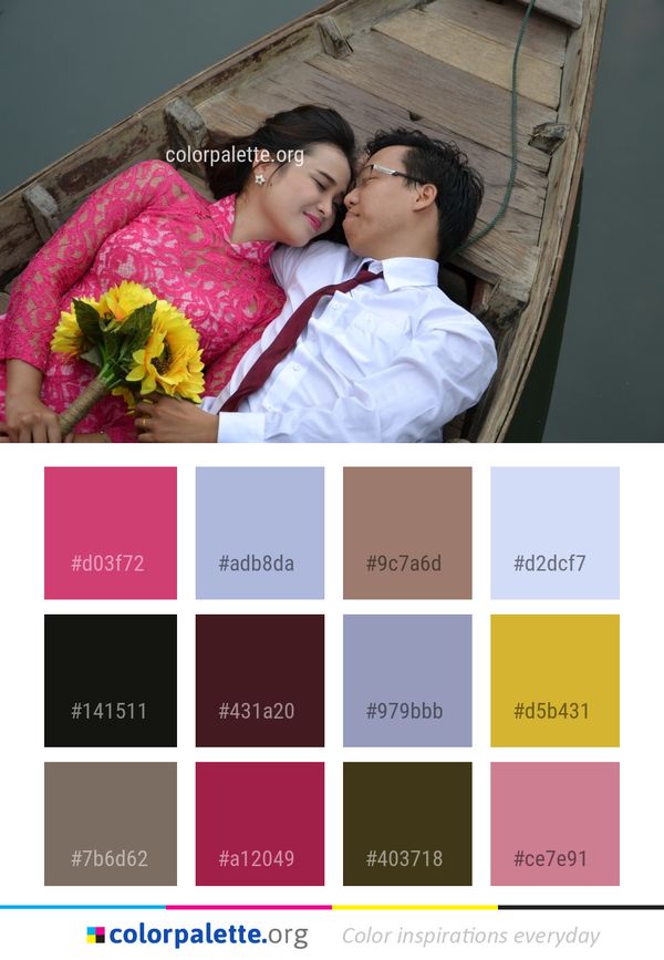 Beauty Lady Girl Color Palette