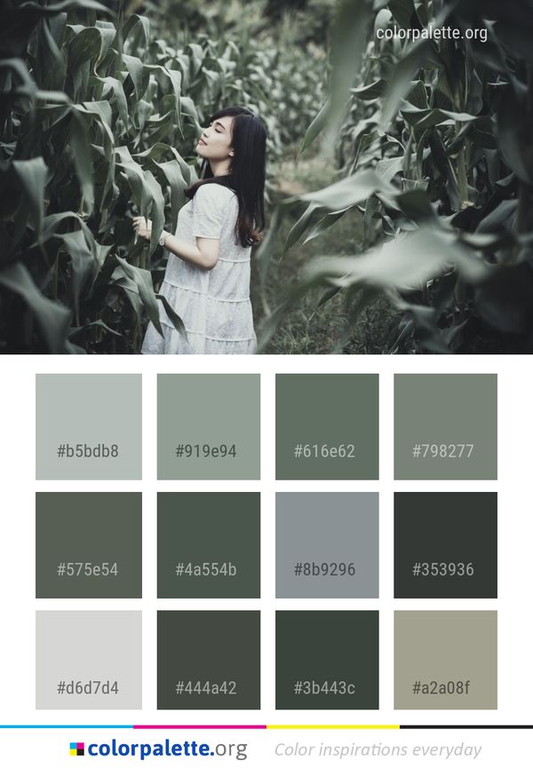 Nature Girl Tree Color Palette