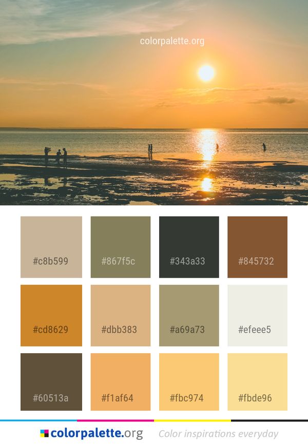 Sea Horizon Sky Color Palette