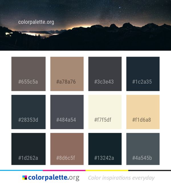 Sky Nature Atmosphere Color Palette