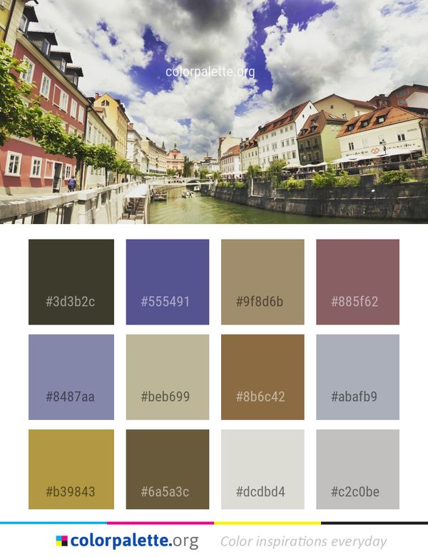 Waterway Town Property Color Palette