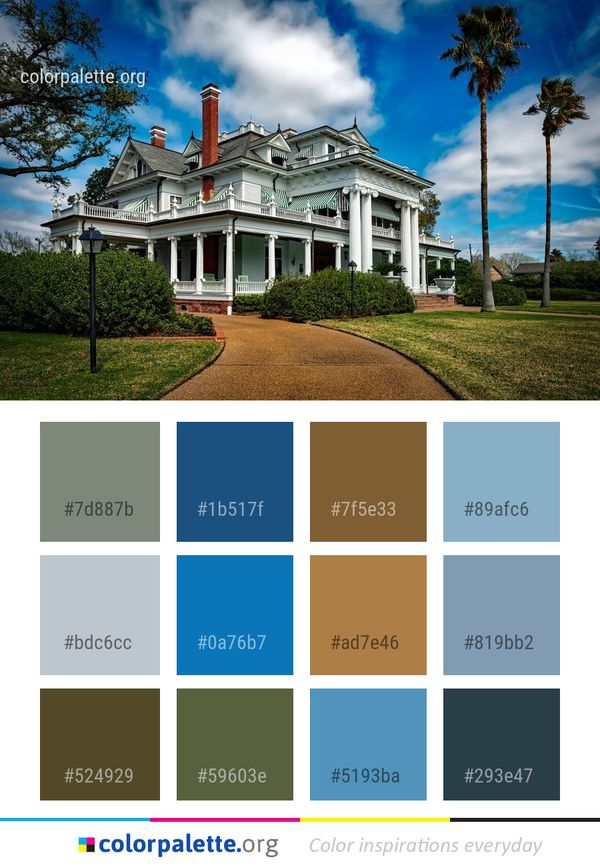 Home Sky Estate Color Palette