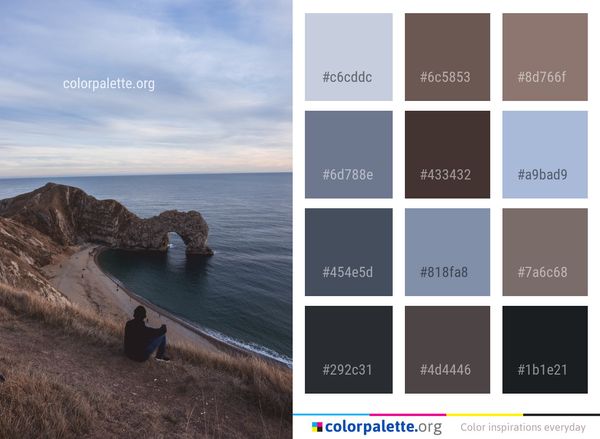 Coast Sea Sky Color Palette