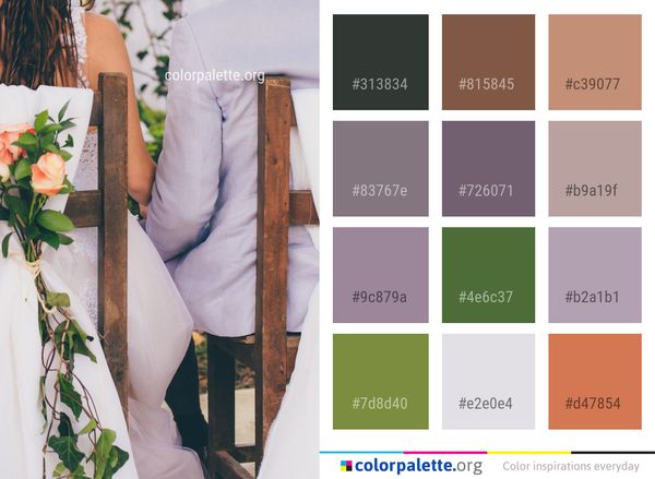 Flower Arranging Floristry Color Palette