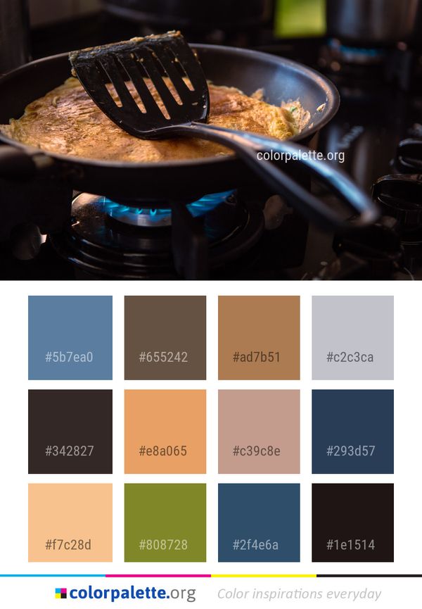 Cookware And Bakeware Dish Food Color Palette