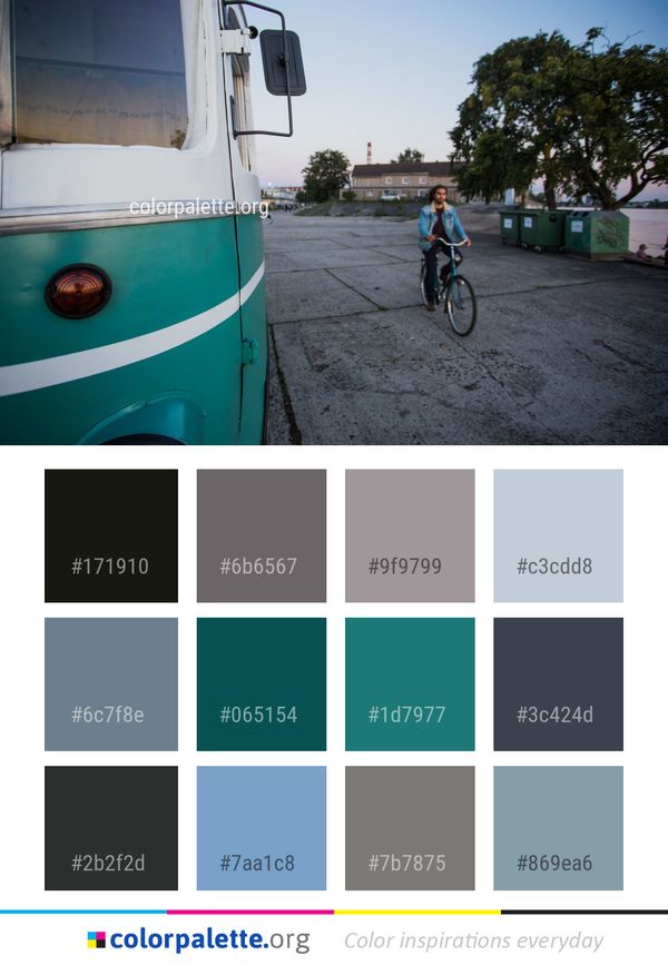 Land Vehicle Transport Color Palette