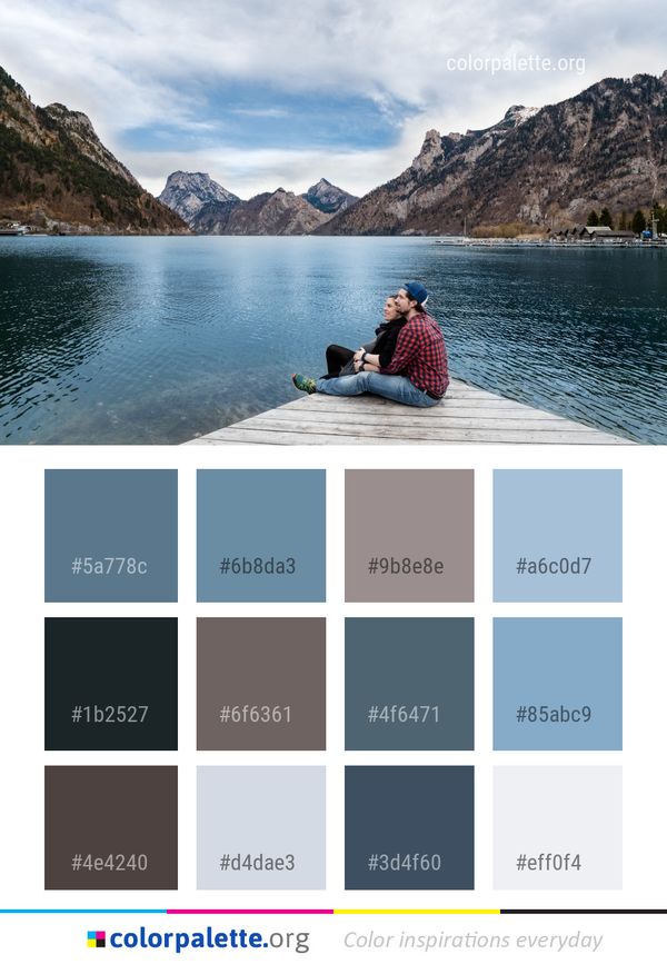 Nature Mountainous Landforms Mountain Color Palette