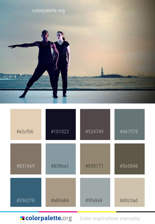 Photograph Man Water Color Palette