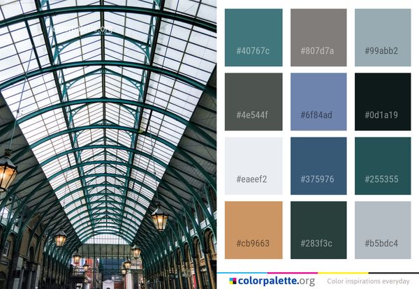 Structure Building Architecture Color Palette
