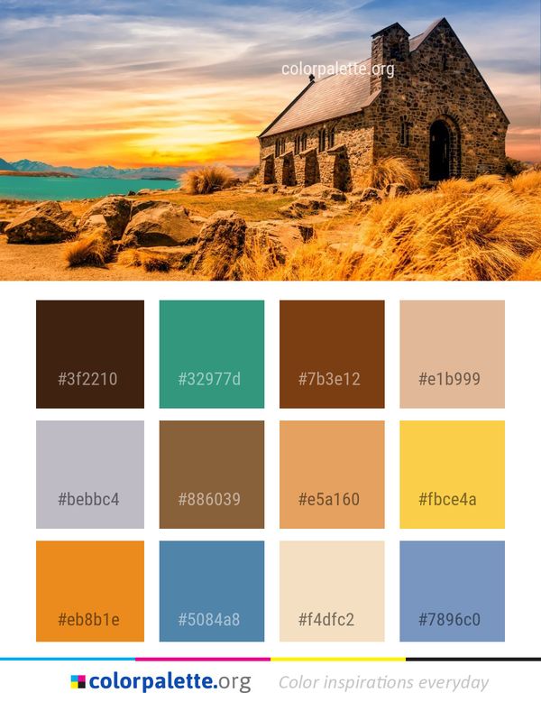Sky Historic Site Terrain Color Palette