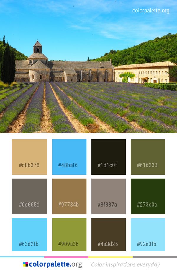 Field Historic Site Sky Color Palette