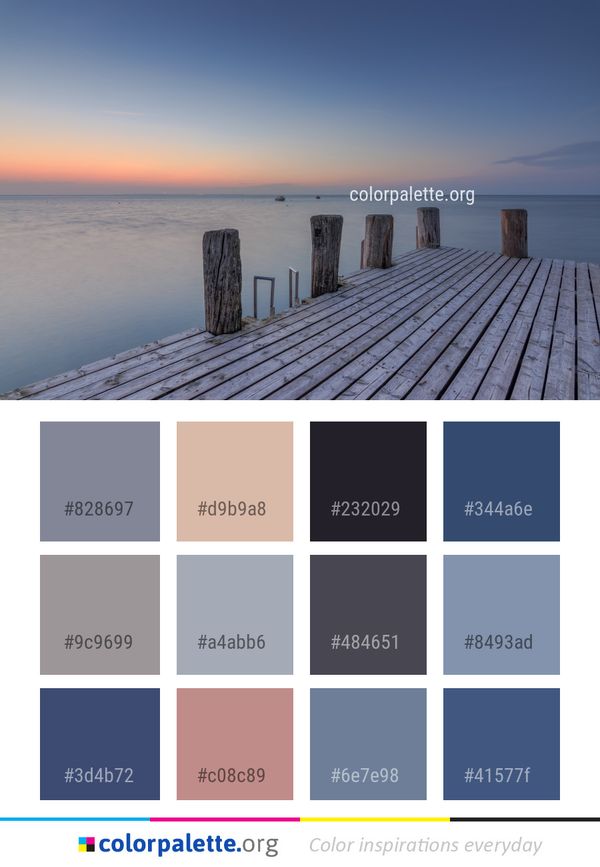 Sea Sky Horizon Color Palette
