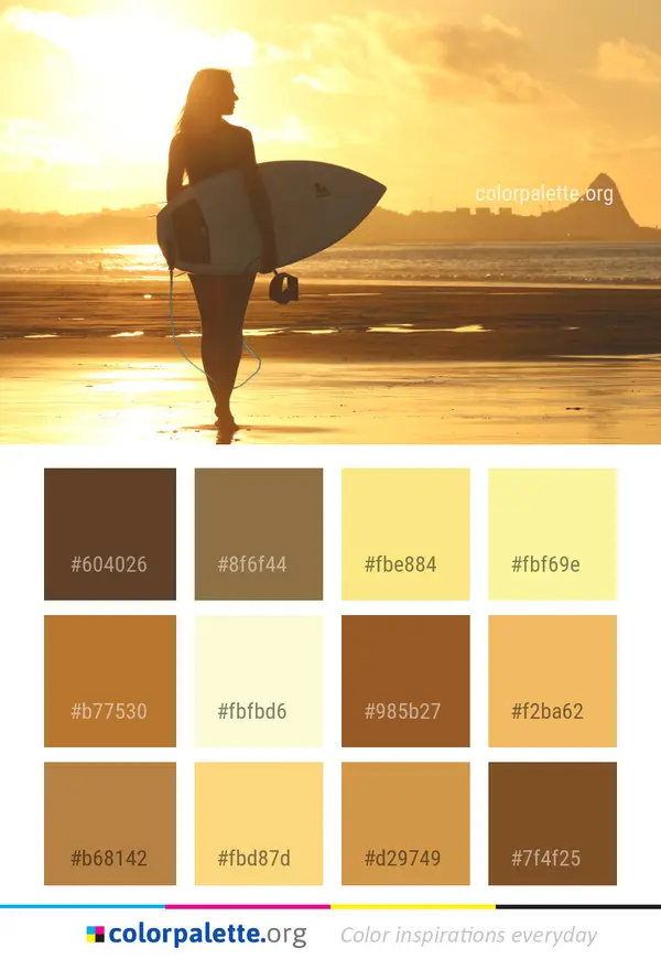 12 Sunset Color Palettes preview 3