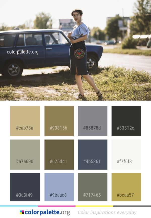 Car Vehicle Photography Color Palette
