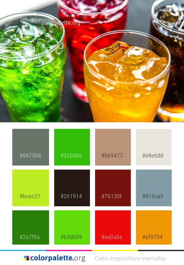 Drink Non Alcoholic Beverage Cocktail Color Palette