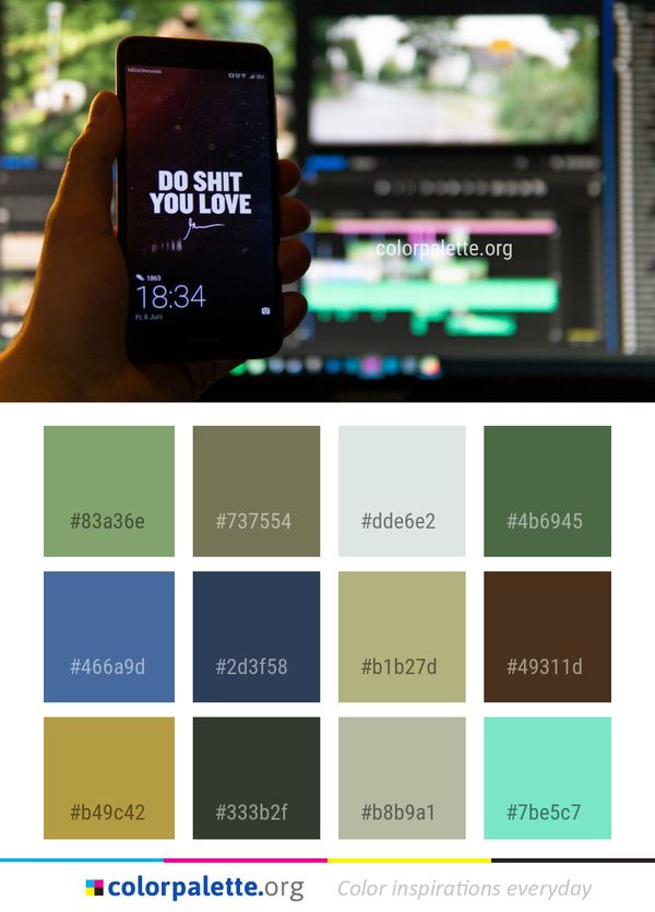 Gadget Electronic Device Technology Color Palette
