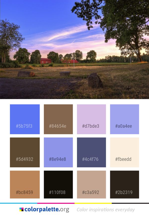 Sky Cloud Nature Color Palette