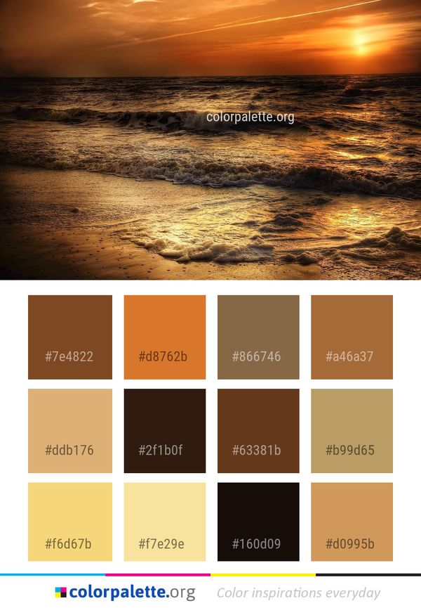 Sea Horizon Sky Color Palette