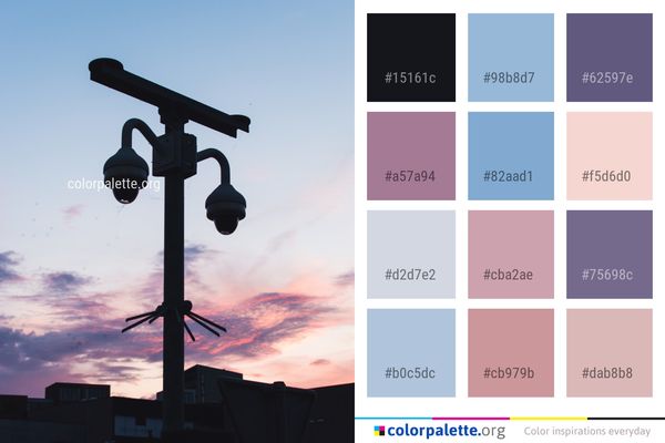 Sky Cloud Light Fixture Color Palette