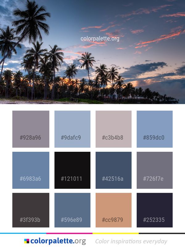 Sky Nature Cloud Color Palette