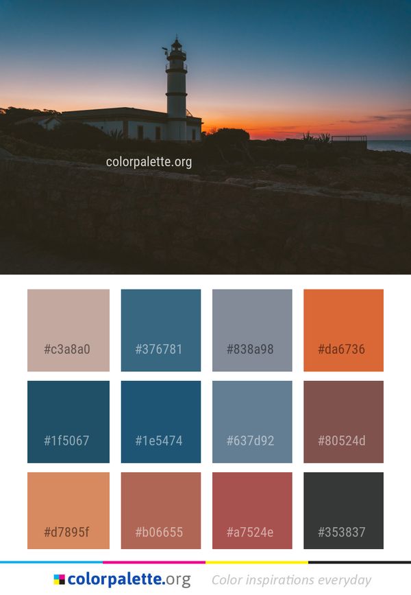 Sky Tower Lighthouse Color Palette