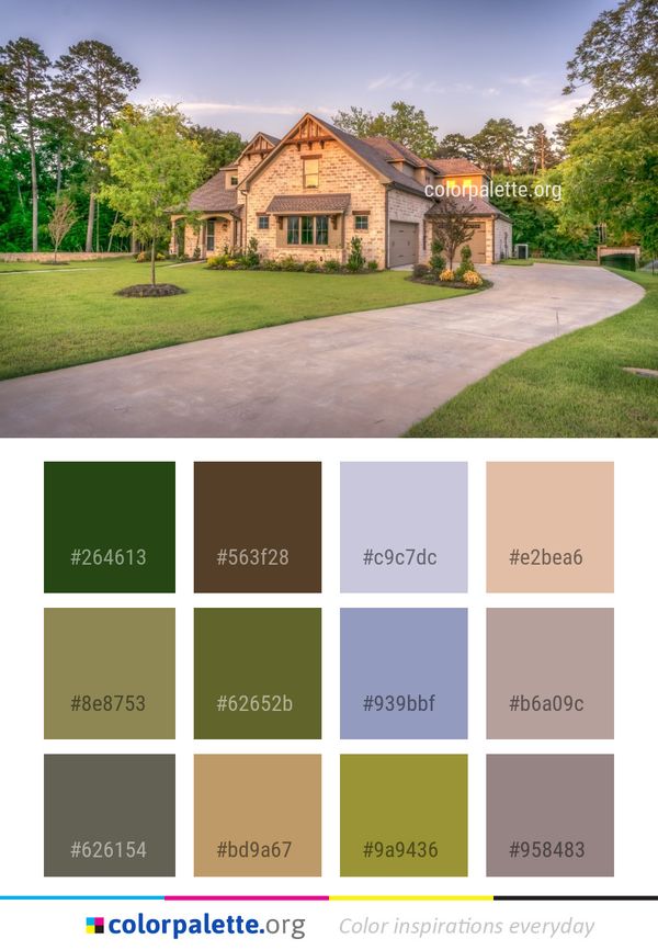 Home Property Estate Color Palette