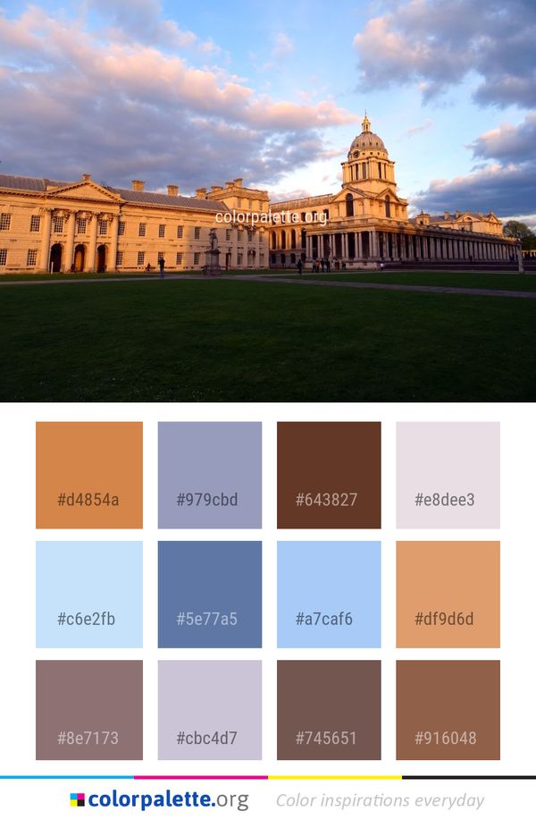 Sky Landmark Palace Color Palette
