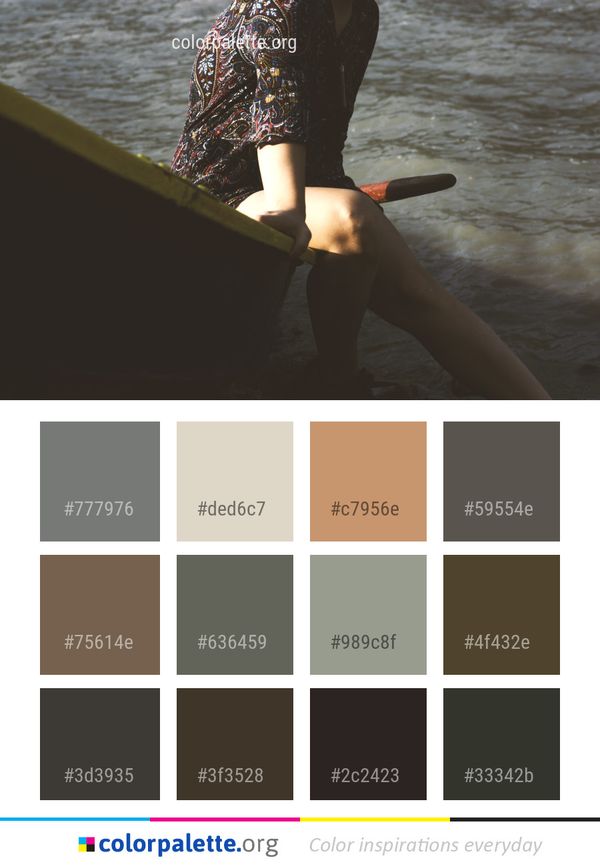 Water Leg Girl Color Palette