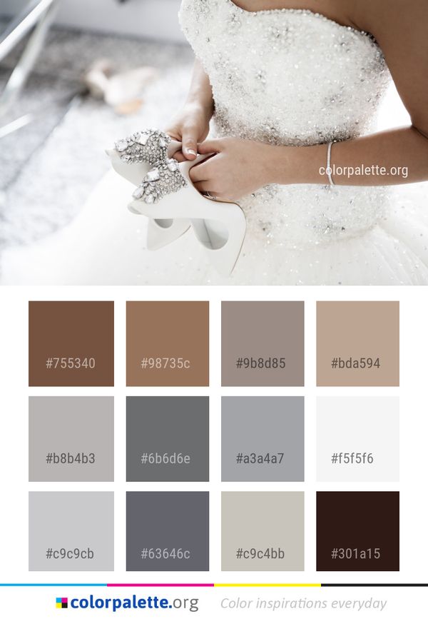 Jewellery Bride Ring Color Palette