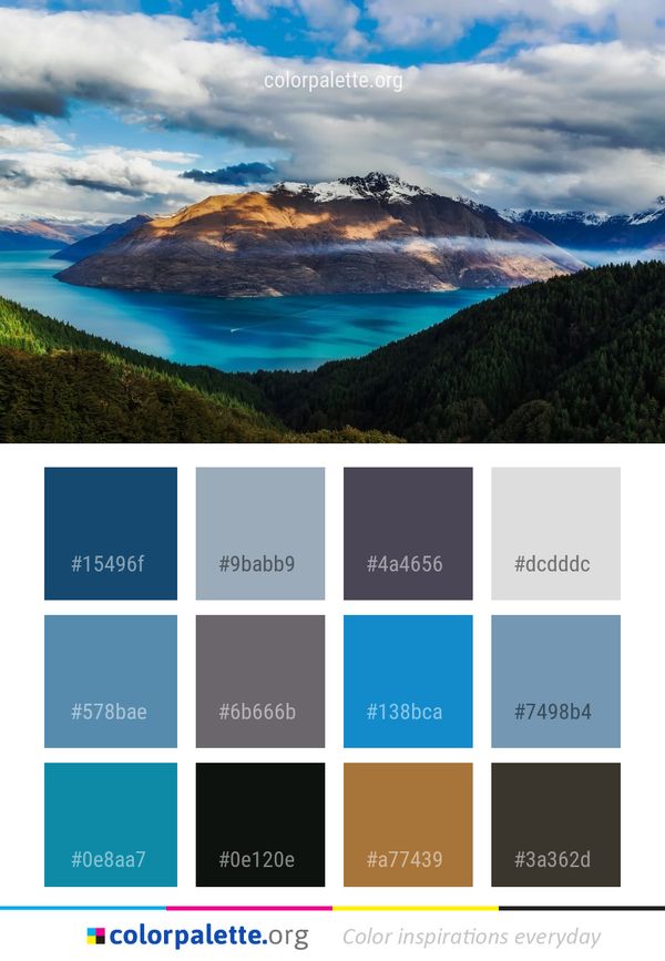 Nature Sky Highland Color Palette